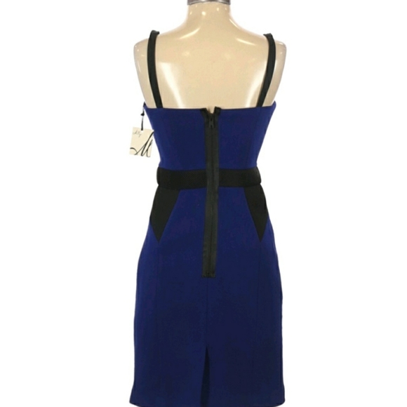 Milly of New York | Woman's Cocktail Dress - Blue Size 4 - Picture 2 of 15